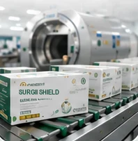 Surgii Shield boxes after EO sterilization